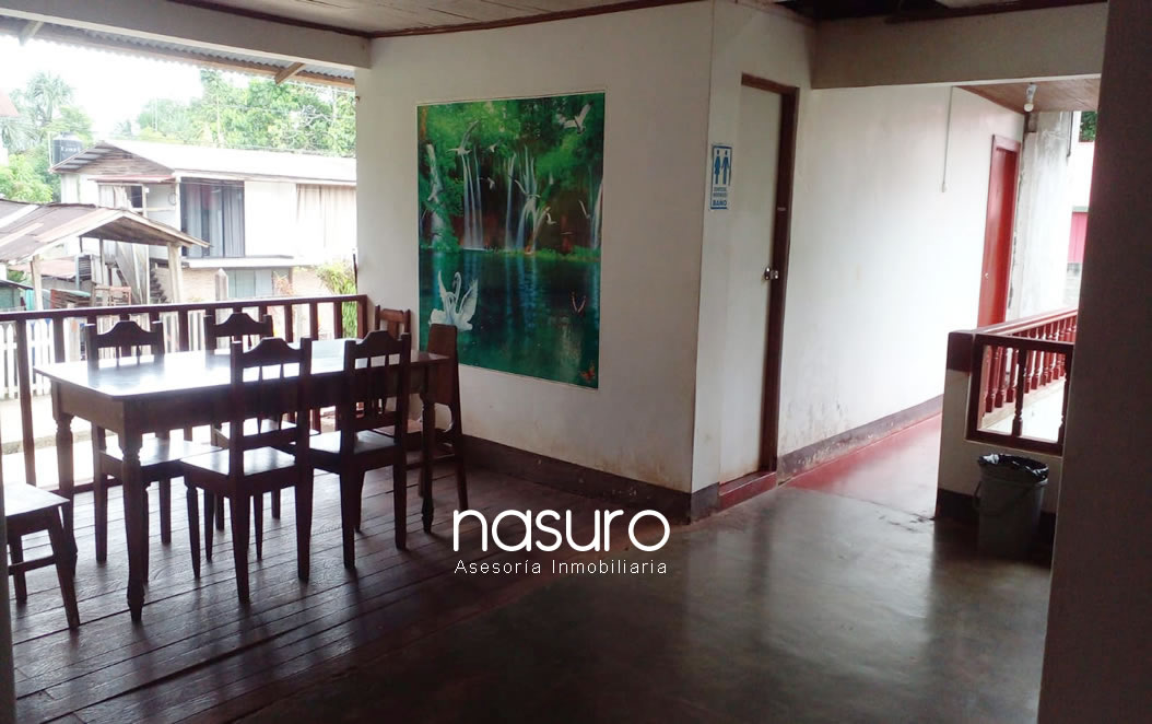 Se vende acogedor hotel en Puerto Bermúdez