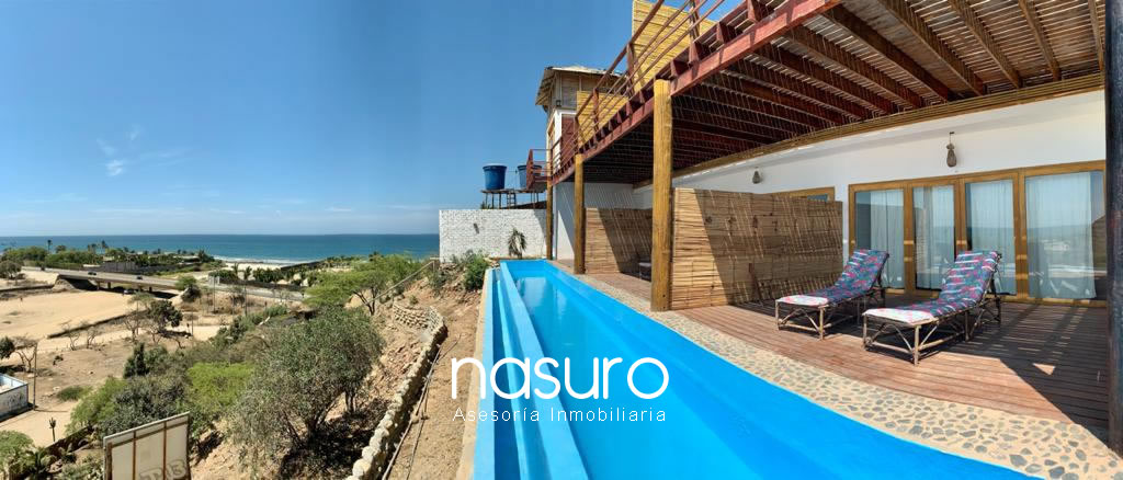 Se vende casa hospedaje en Máncora Piura