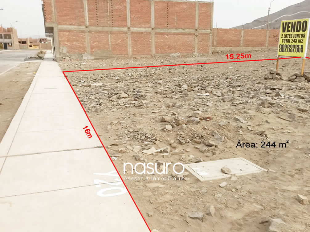 Se vende lotes residenciales en Santa Rosa